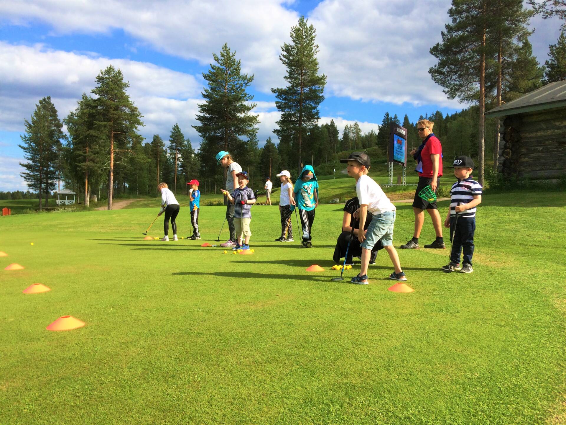 Lapsi-vanhempi Golf (5-7-vuotiaille)