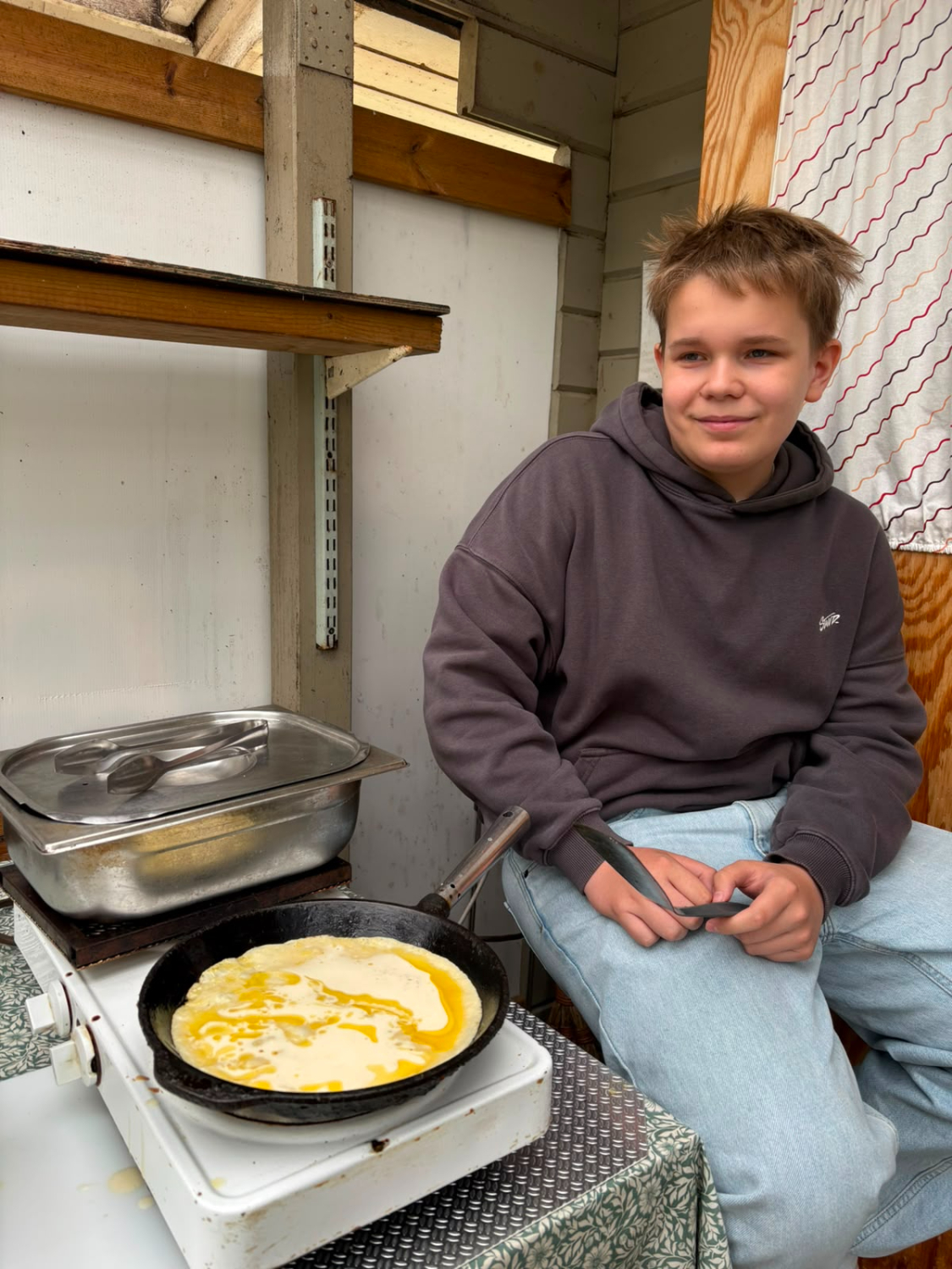 Holarikioskilla käy kuhina kesäisin